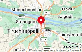 Map of Tiruchchirapalli